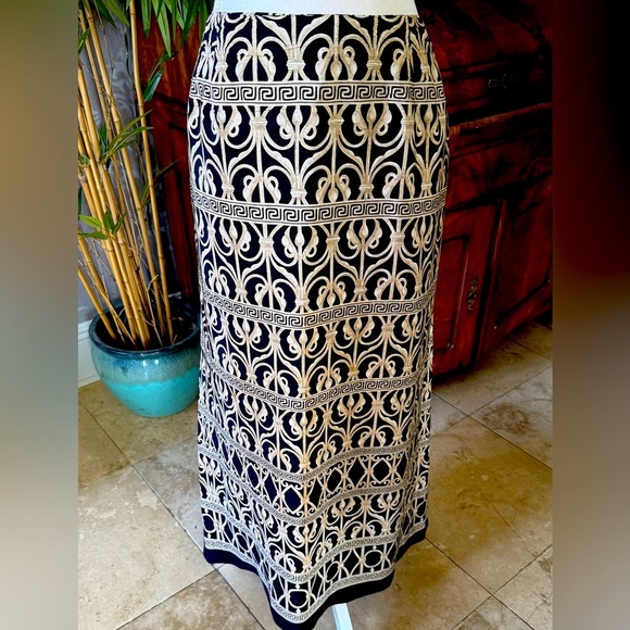 Talbots ladies 100% silk skirt excellent condition size 16 fully lined - Picture 4 of 9